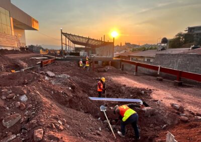 Estructura metálica y Obra civil